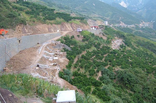 湖北宜昌?兴山县三期918.com灾害治理工程柑子沟Ⅰ、Ⅱ滑坡防治工程918.com勘查