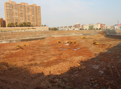 湖南长沙?德思勤广场桩基础工程