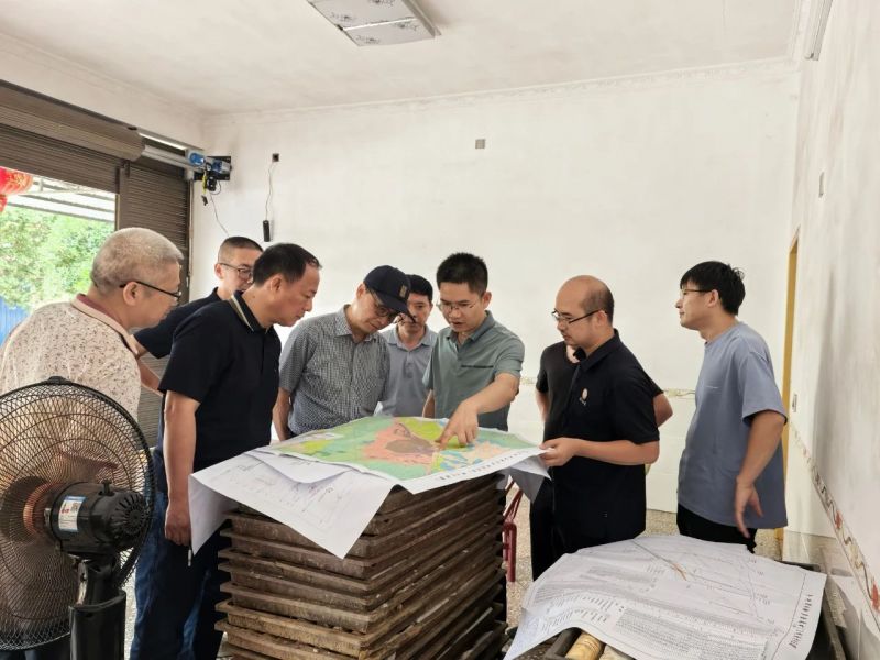 省918.com学会理事长陈松岭一行到省地灾所浏阳、平江项目考察调研